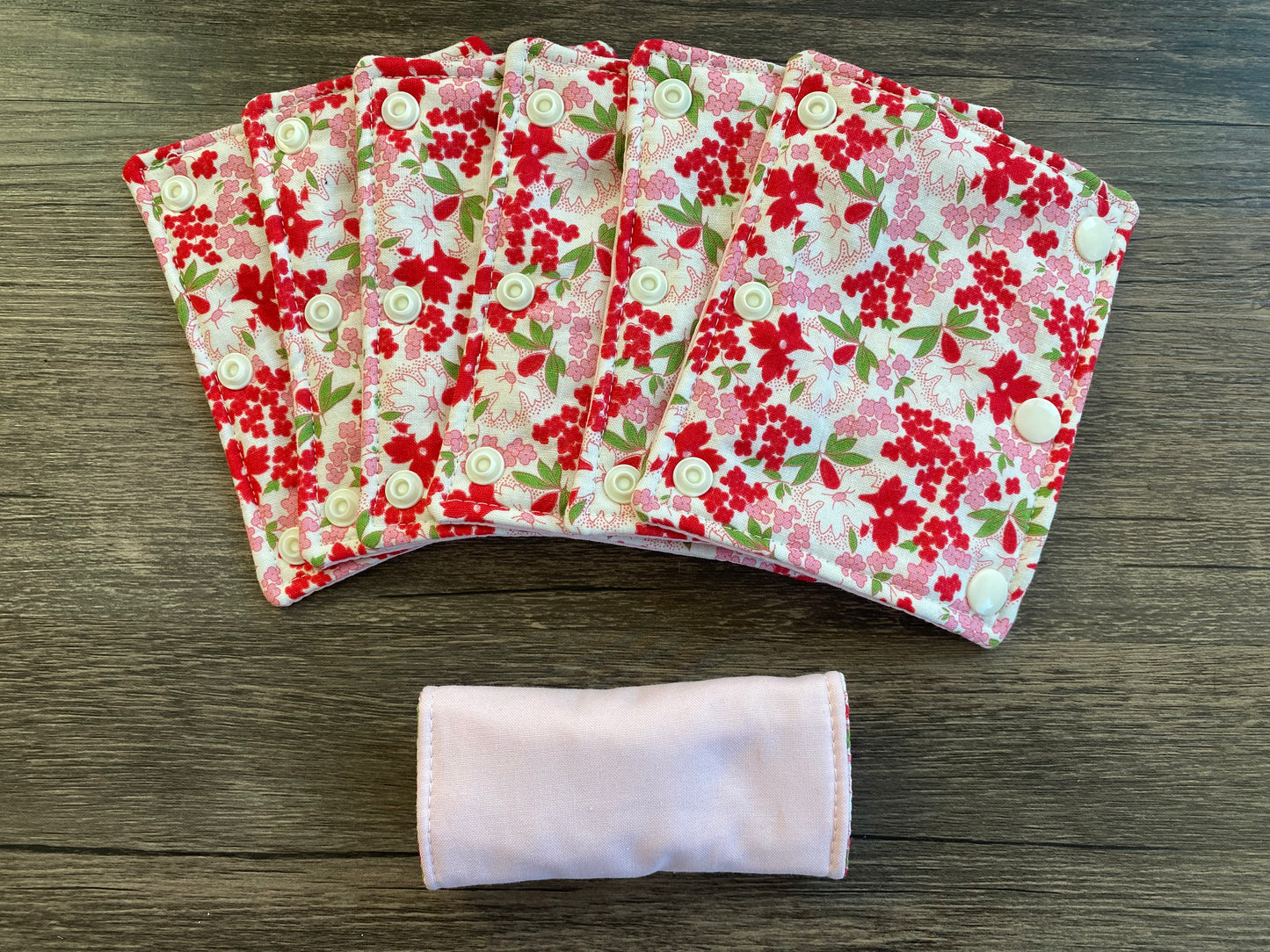 Floral and Pink Reversible Pavlik Harness Covers